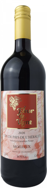  Fleur de Vigne Vin de Pays de L´Herault Rouge IGP