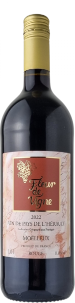  Fleur de Vigne Vin de Pays de L´Herault Rouge IGP