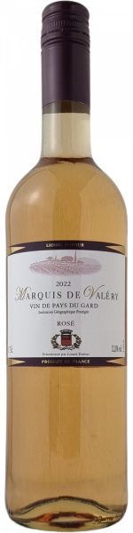   Marquis de Valéry Vin de Pays du Gard Rosé IGP