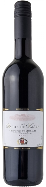  Baron de Valéry Vin de Pays de L´Hérault Rouge IGP