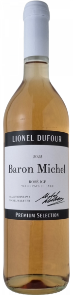  Baron Michel Vin de Pays du Gard Rosé Sec IGP