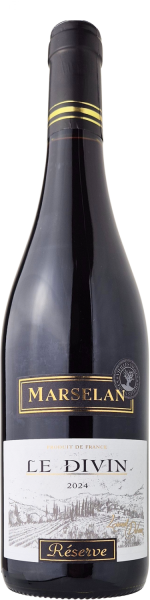 Marselan Le Divin Réserve IGP Pays d´Aude Vieilles Vignes
